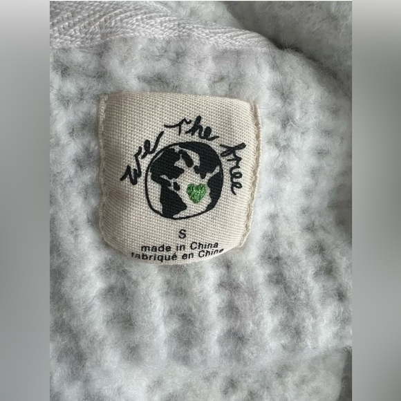 NWT Free People Jackson Cardigan Small, Ivory, MSRP $178 - Picture 10 of 10